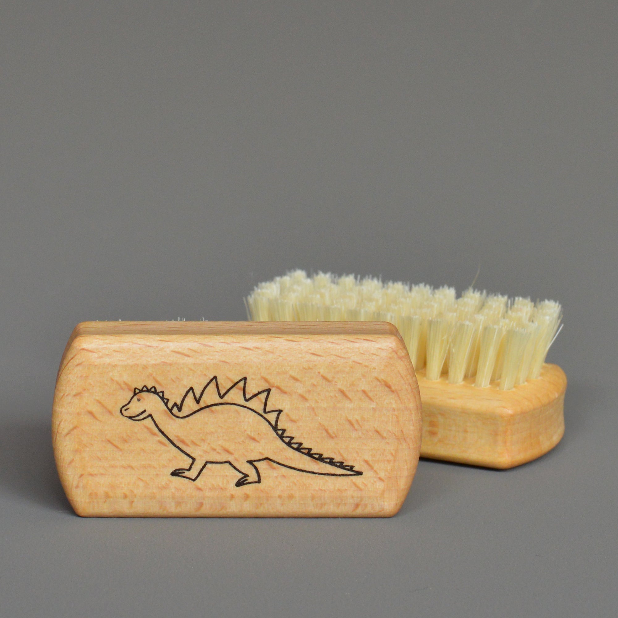 Nail Brush with Dinosaur