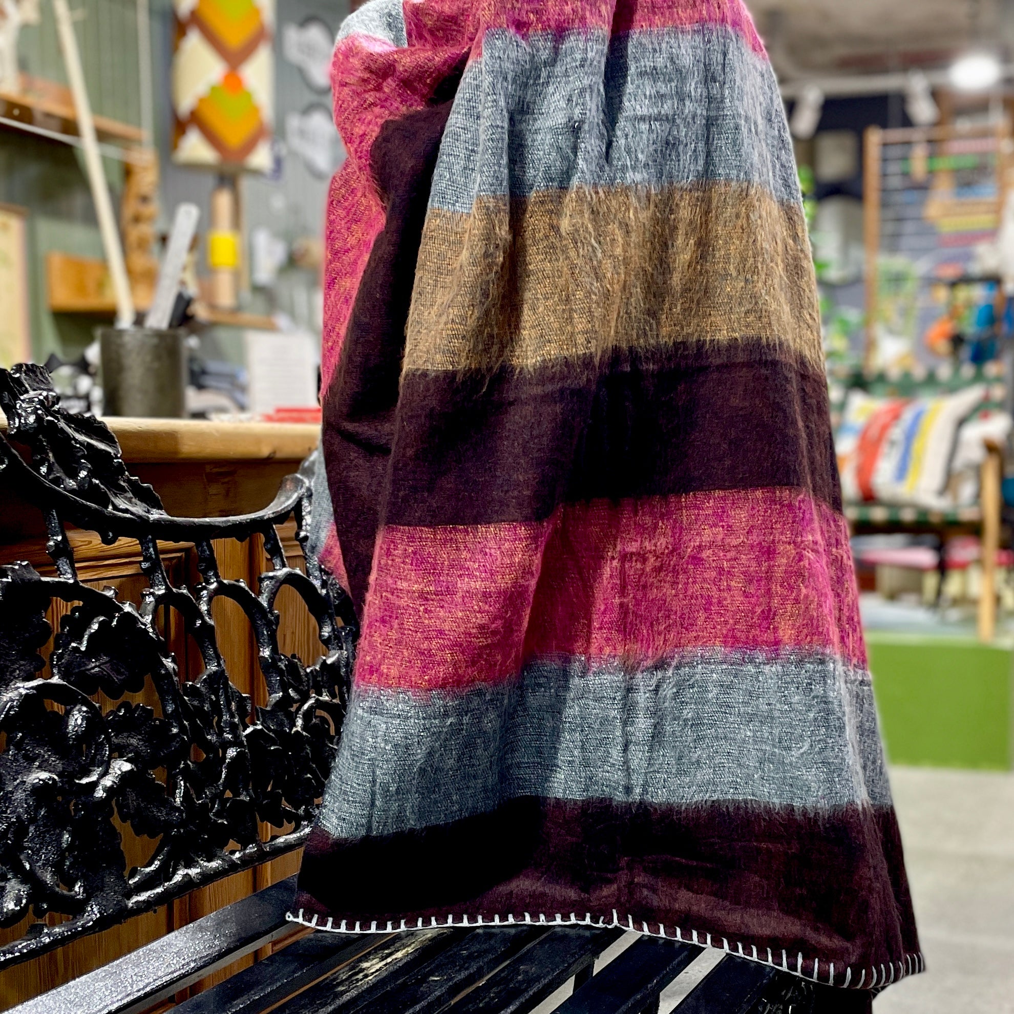 Yak Wool Throw - Coco