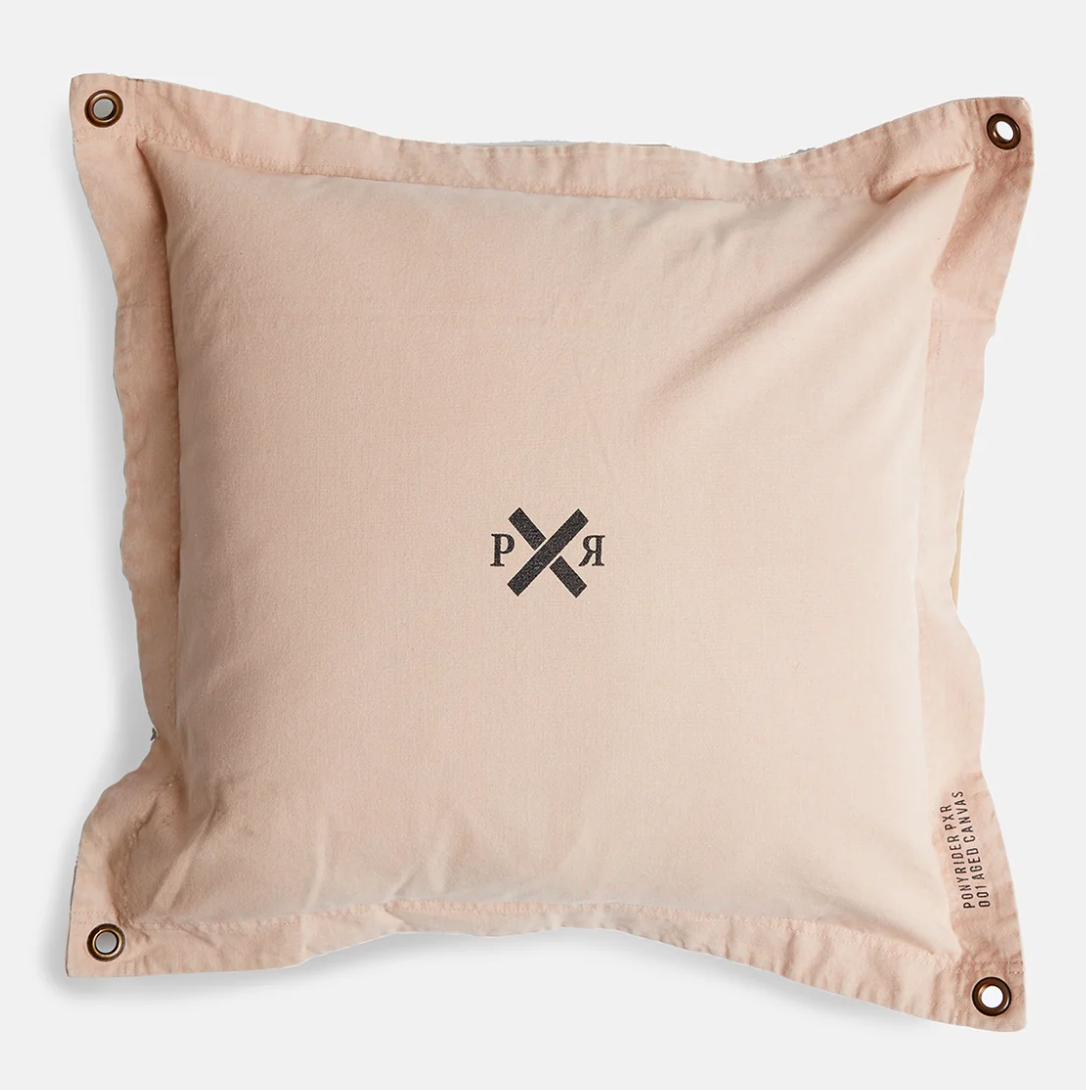 Pony Rider Highlander Cushion - Dusty Pink