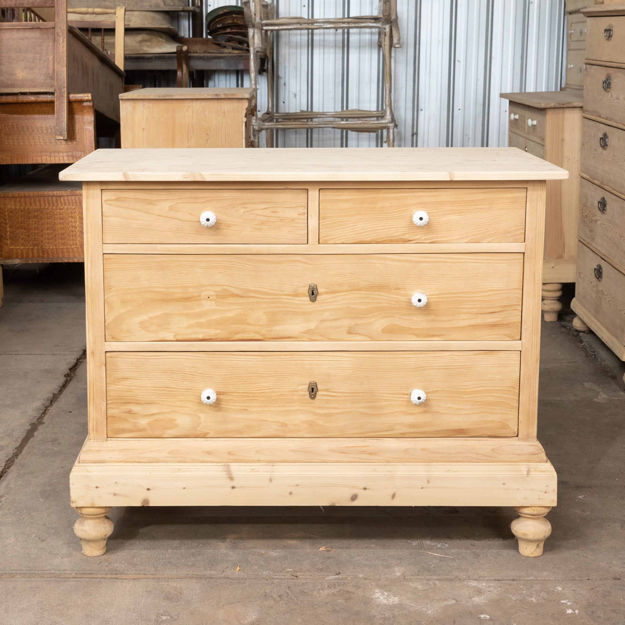 Vintage European Pine Drawers