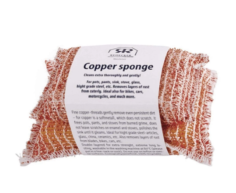 Copper Sponge Set of Two by Redecker